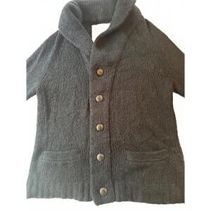 Abercrombie & Fitch Navy Knit Button Cardigan M